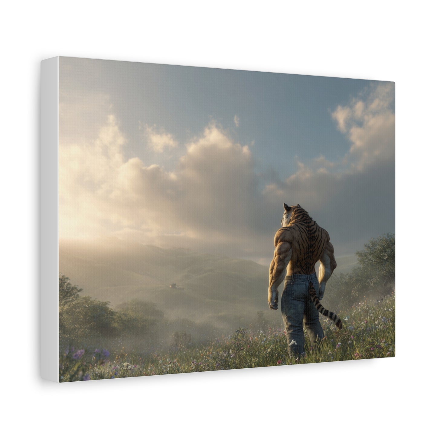 Tiger Horizon Canvas