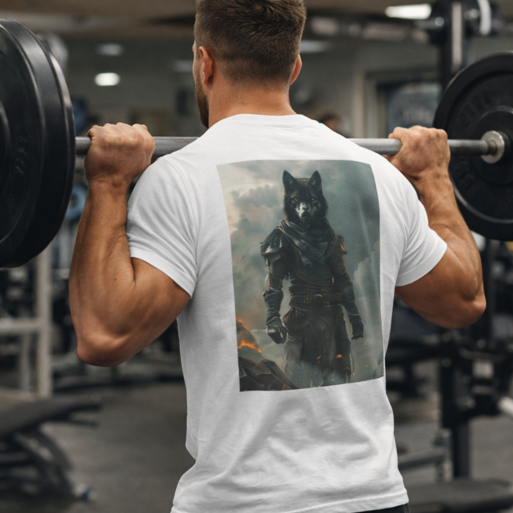 🐺 WOLF SENTINEL TEE — Alpha Forge Beast Series